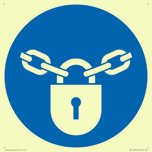 Mandatory: Keep locked